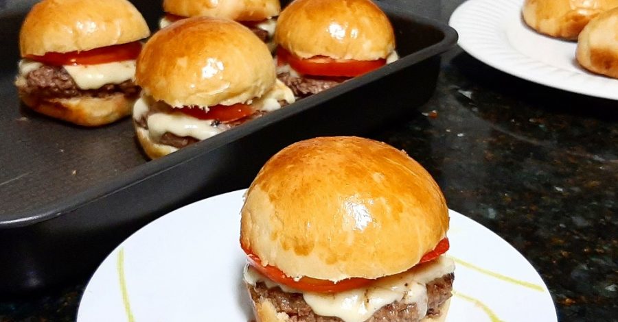 Pão de Hambúrguer fácil