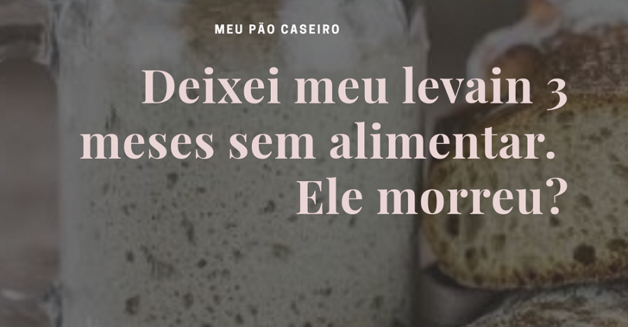 Como reativar meu fermento natural