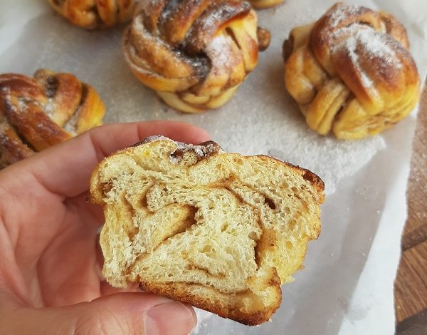 Receita de pão Cinnamons Buns