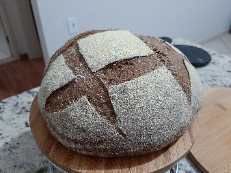 pão australiano pronto